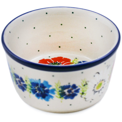 Polish Pottery Ramekin Bowl Small Polish Country