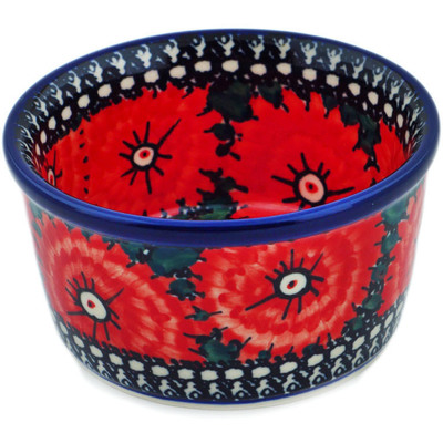 Polish Pottery Ramekin Bowl Small Temptation UNIKAT