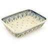 Polish Pottery Rectangular Baker 10" Summer Grapes