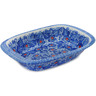 Polish Pottery Rectangular Baker 11&quot; Gracious UNIKAT