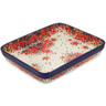 Polish Pottery Rectangular Baker 11&quot; Perfect Autumn UNIKAT