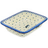 Polish Pottery Rectangular Baker 12&quot; Cow That Jumped Over The Moon