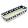 Polish Pottery Rectangular Baker 12&quot; Light Hearted