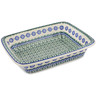 Polish Pottery Rectangular Baker 12&quot; Maia