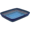 Polish Pottery Rectangular Baker 12&quot; Mesa UNIKAT