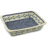 Polish Pottery Rectangular Baker 14" Sweet Dreams