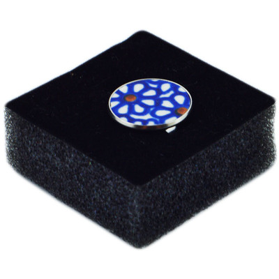 Polish Pottery Ring 1&quot; Dizzy Daisies