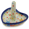 Polish Pottery Ring Holder 3&quot; Joy
