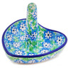 Polish Pottery Ring Holder 3&quot; Lily Lovely