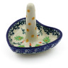 Polish Pottery Ring Holder 3&quot; Limon Fields