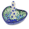 Polish Pottery Ring Holder 3&quot; Moody Blues UNIKAT