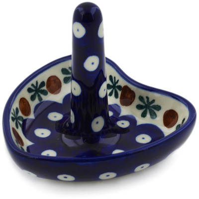 Polish Pottery Ring Holder 3&quot; Mosquito