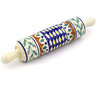 Polish Pottery Rolling Pin 13&quot; Pine Boughs