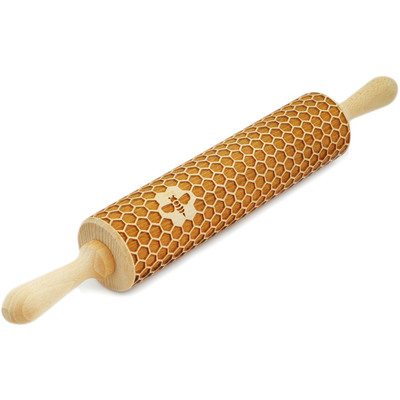 Wood Rolling Pin 17&quot;