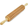 Wood Rolling Pin 17&quot; Wood Art