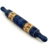 Polish Pottery Rolling Pin 18" Hidden Sunflower UNIKAT
