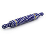 Polish Pottery Rolling Pin 18&quot; Mosquito
