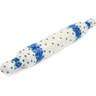 Polish Pottery Rolling Pin 18&quot; Spring Surprise