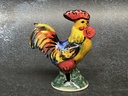 Polish Pottery Rooster Figurine 4&quot;