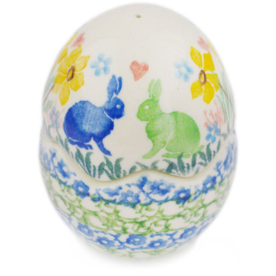 Polish Pottery Salt and Pepper Set 3&quot;