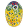 Polish Pottery Salt and Pepper Set 3&quot; Sunshine Grotto UNIKAT