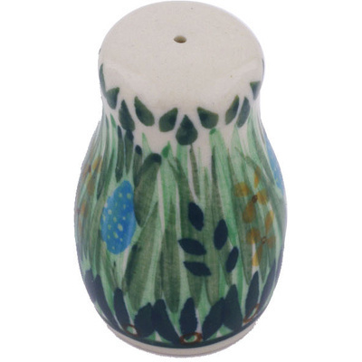 Polish Pottery Salt Shaker 2&quot; Prairie Land UNIKAT