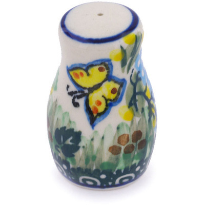 Polish Pottery Salt Shaker 2&quot; Spring Garden UNIKAT