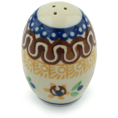 Polish Pottery Salt Shaker 2-inch Sunshine Kiss