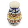 Polish Pottery Salt Shaker 3&quot; Autumn Swirls