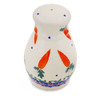 Polish Pottery Salt Shaker 3&quot; Carrot Delight