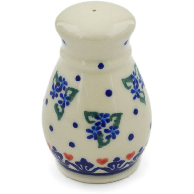 Polish Pottery Salt Shaker 3&quot; Daisy Dollops