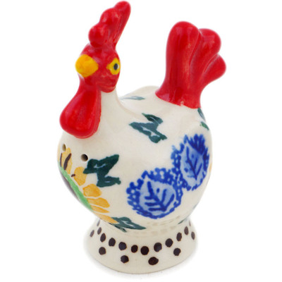 Polish Pottery Salt Shaker 3&quot; Golden Autumn UNIKAT