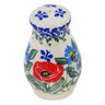 Polish Pottery Salt Shaker 3" Open Fields
