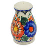 Polish Pottery Salt Shaker 3&quot; Spring Splendor UNIKAT