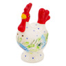 Polish Pottery Salt Shaker 3&quot; Springing Into Spring UNIKAT
