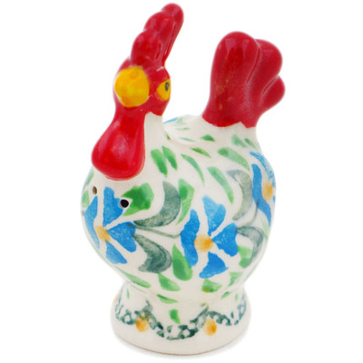 Polish Pottery Salt Shaker 3&quot; Top Of The Morning UNIKAT