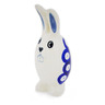 Polish Pottery Salt Shaker 4&quot; Blue Eyes