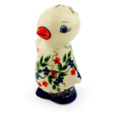 Polish Pottery Salt Shaker 5&quot;