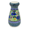 Polish Pottery Salt Shaker 6&quot; Poppy Fields UNIKAT