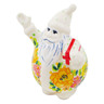 Polish Pottery Santa Claus Figurine 4&quot; Bright Spring UNIKAT