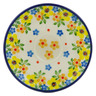 Polish Pottery Saucer 4&quot; Country Spring