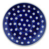 Polish Pottery Saucer 5&quot; Blue Eyes