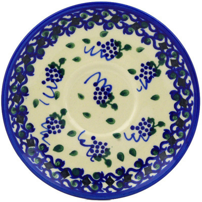 Polish Pottery Saucer 5&quot;