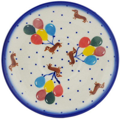 Polish Pottery Saucer 5"