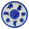 Polish Pottery Saucer 5&quot; Lovely Blueberries