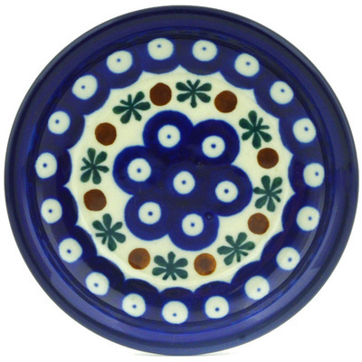 Polish Pottery Saucer 5&quot; Mosquito