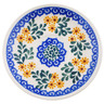 Polish Pottery Saucer 5&quot; Summer Day