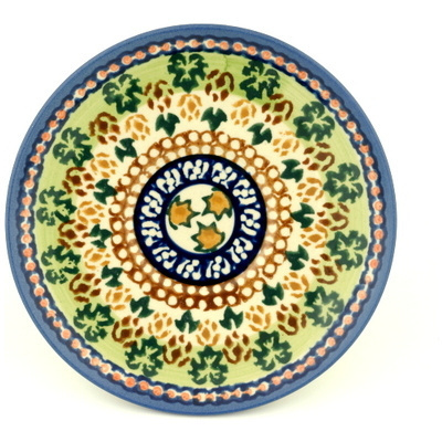 Polish Pottery Saucer 6&quot;