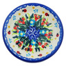 Polish Pottery Saucer 6&quot; Spring  Garden Berries UNIKAT