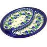 Polish Pottery sausage plate Limeberry